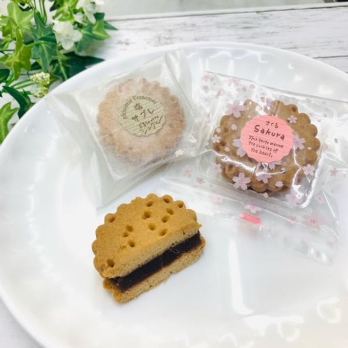 【ホワイトデー】あんこ大好き 塩サブレ4個、さくら塩サブレ4個《計8個入り》  4