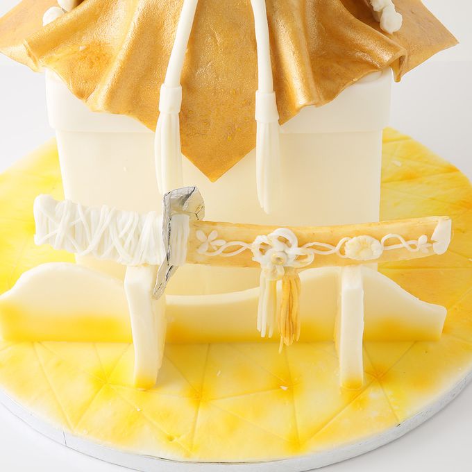 フォンダンケーキ「兜」  6