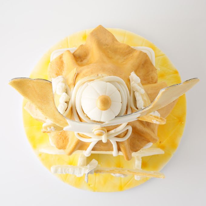 フォンダンケーキ「兜」  3