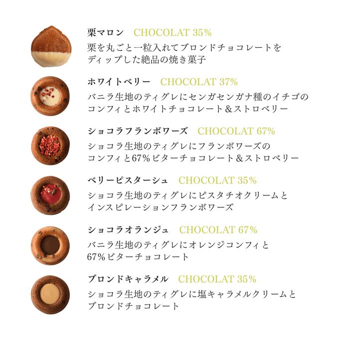 ティグレ・栗マロン10個セット  お歳暮2025 2