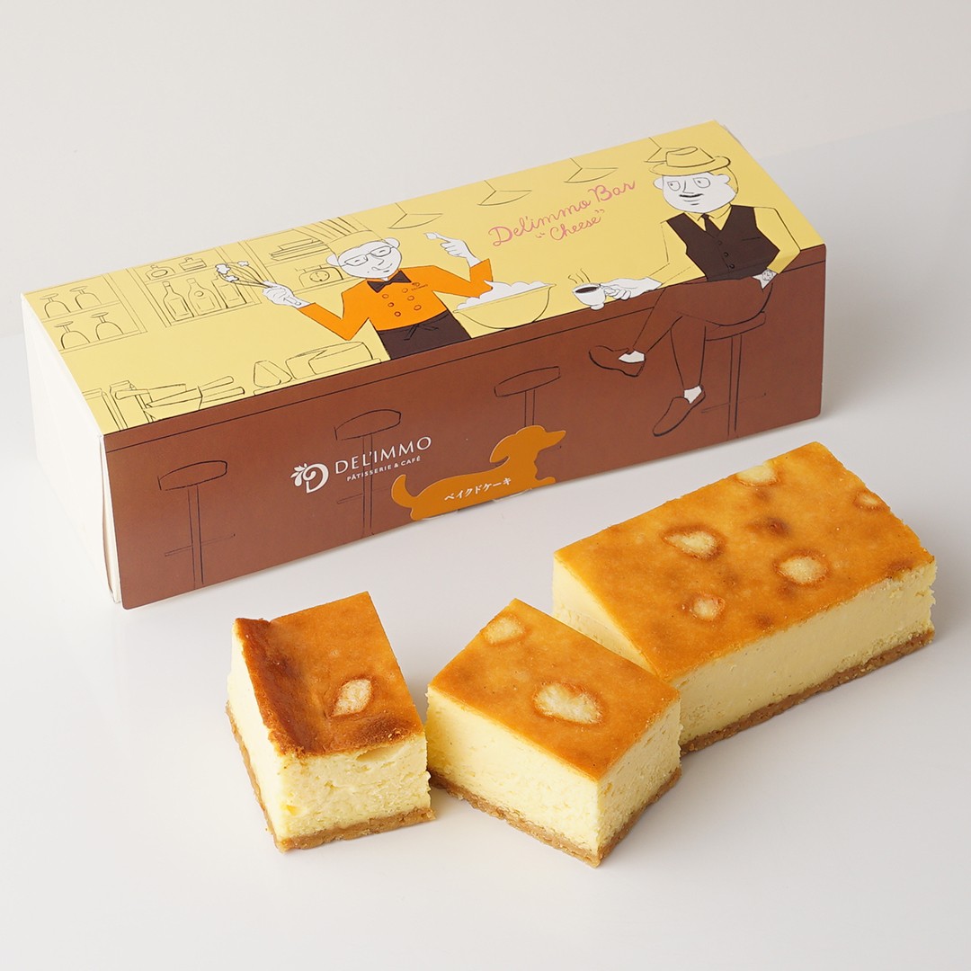 【デリーモ】ゴロゴロチーズの満足ベイクドケーキ 1