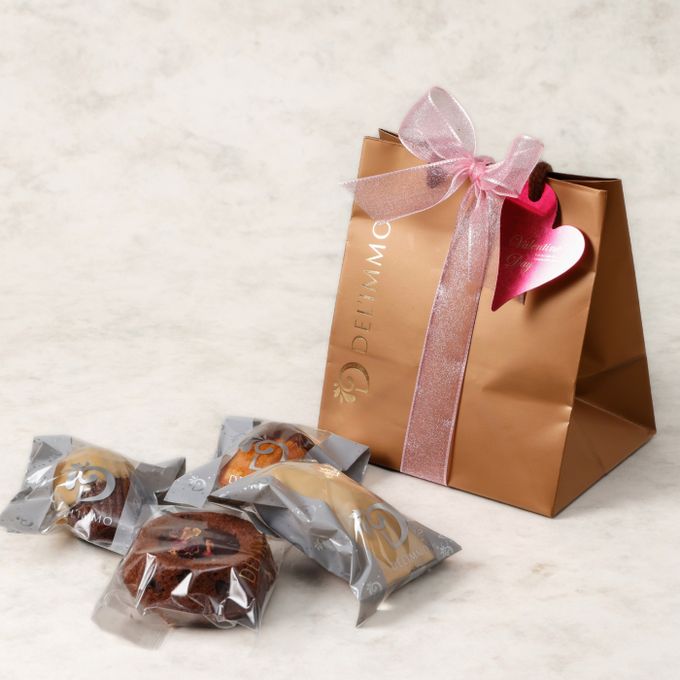 バレンタイン焼菓子バッグ4個セット 2