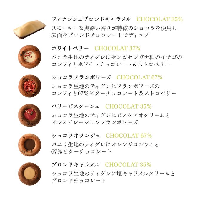 ティグレ・フィナンシェブロンドアソート10個セット お歳暮2025 2