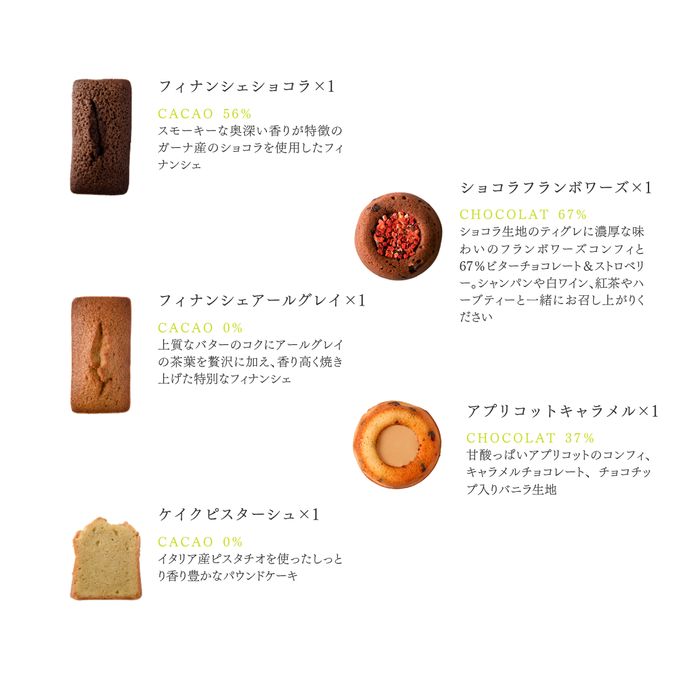 カカオゼリー・焼菓子10個セット 7