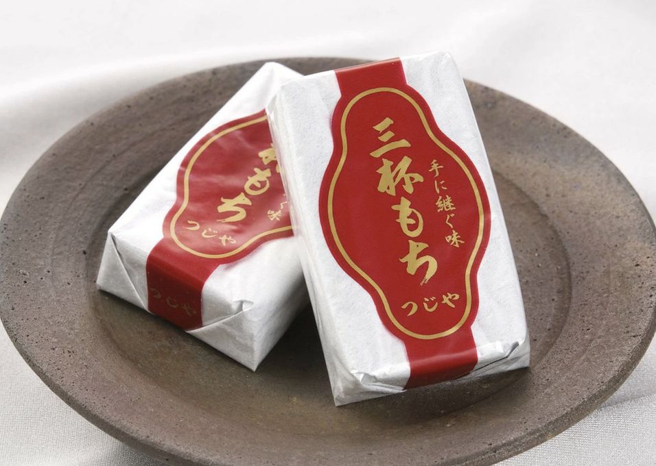三杯もち一口サイズ 赤あん 化粧箱10個入り 1