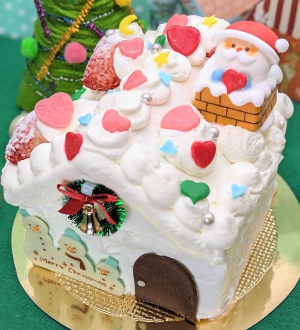 「サンタさん！クリスマス夜、愛をいっぱい込めて」ケーキ クリスマス2026 3