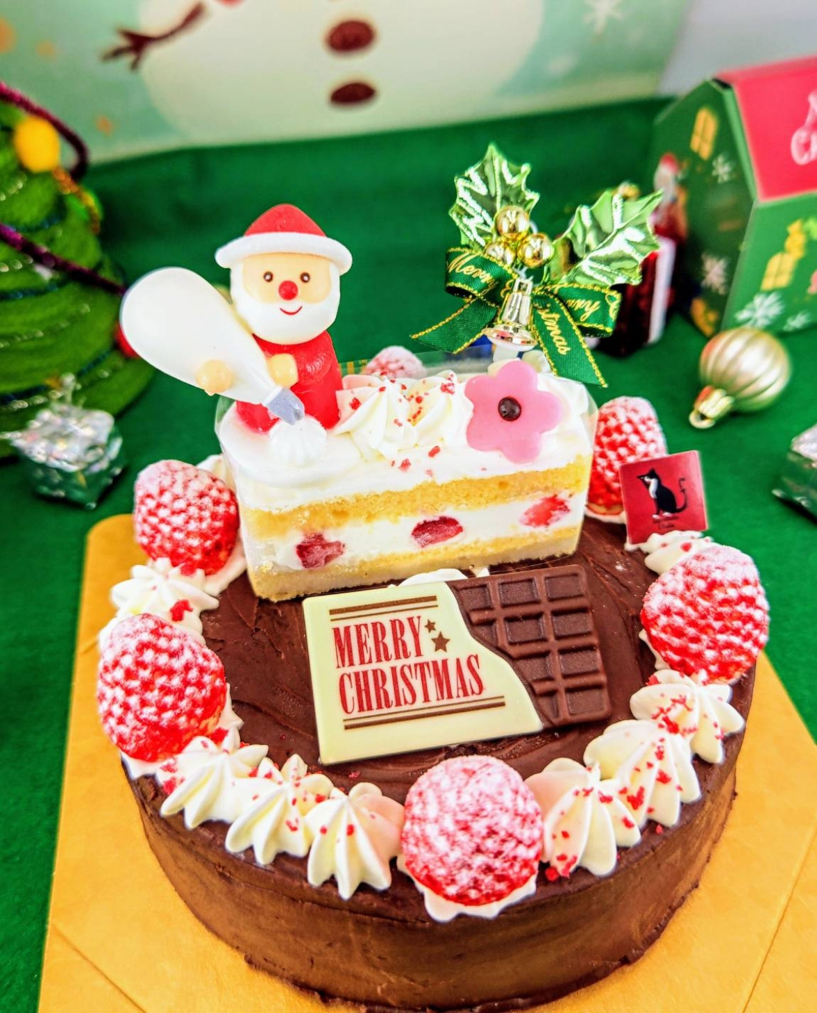 実はサンタさんはパティシエだったケーキ」 クリスマス2025（ケーキ屋