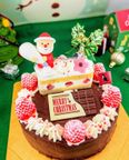 「実はサンタさんはパティシエだったケーキ」クリスマス2024 2