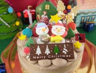 フェイクイチゴの生チョコクリームケーキ 5号 クリスマス2025 1