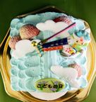 屋根より高い鯉のぼりケーキ 2