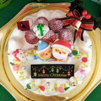 フェイクイチゴの生クリームケーキ 5号 クリスマス2025 3