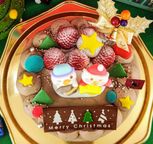 フェイクイチゴの生チョコクリームケーキ 5号 クリスマス2025 3