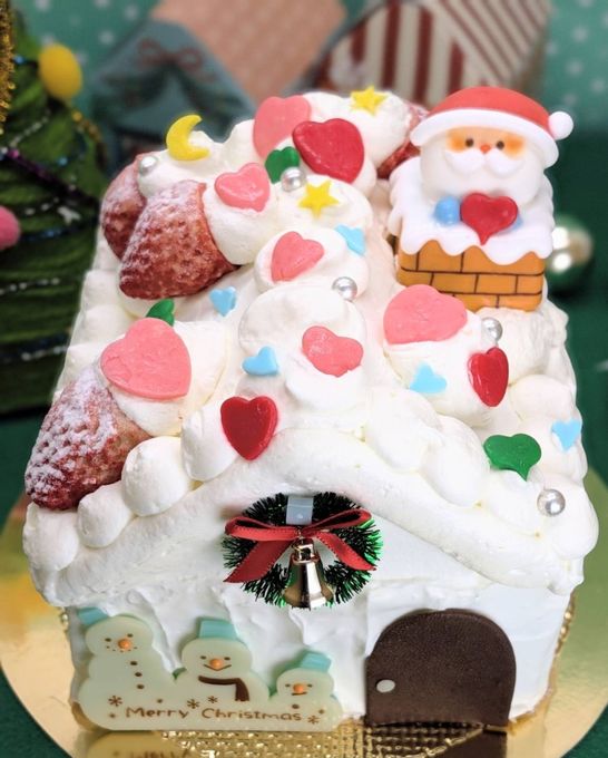 「サンタさん！クリスマス夜、愛をいっぱい込めて」ケーキ クリスマス2026 2