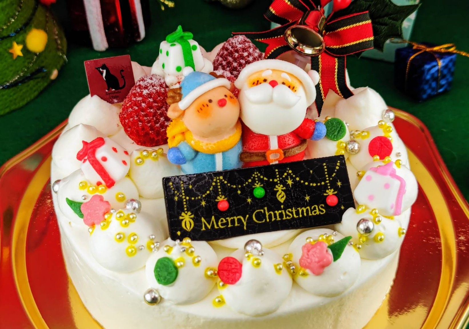 フェイクイチゴの生クリームケーキ 5号 クリスマス2025（ケーキ