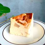 New!8月限定《杏仁と白桃の夏のバスクチーズケーキ》 4号 1