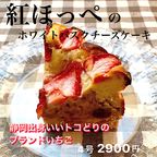 春限定！【紅ほっぺのホワイトバスクチーズケーキ】４号   1