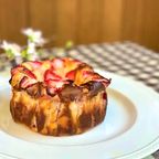 春限定！【紅ほっぺのホワイトバスクチーズケーキ】４号   3