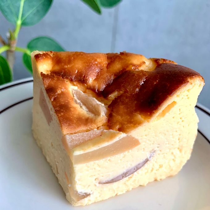 New!8月限定《杏仁と白桃の夏のバスクチーズケーキ》 4号 7