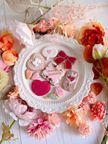 【誕生日・記念日】FLOWER RIBBON  -autumn- セミオーダーアイシングクッキー 9枚入り 2