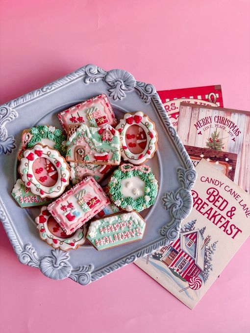 SANTA VILLAGE アイシングクッキー缶 クリスマス2025 4