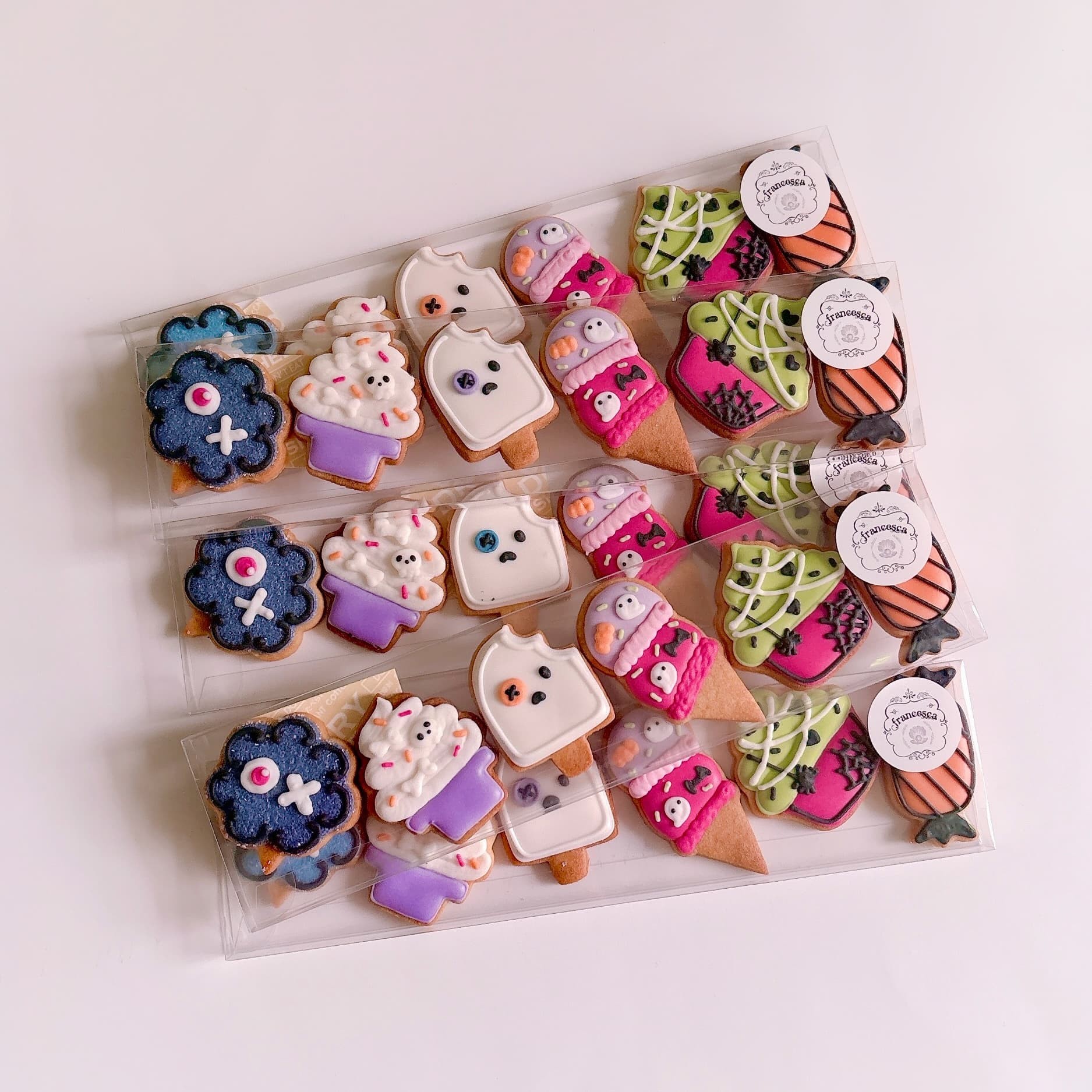 MINI HALLOWEEN SWEETS アイシングクッキー 6枚入り ハロウィン2025