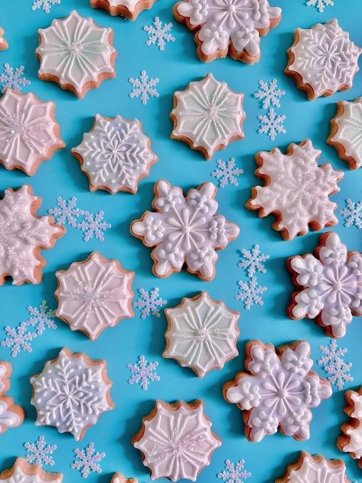 雪の結晶のアイシングクッキー 5枚入り クリスマス2025 3