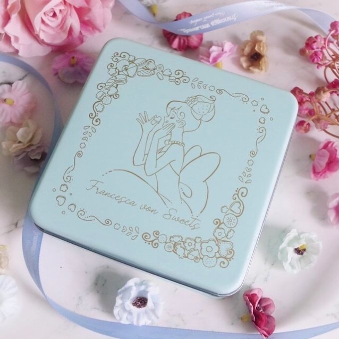 CHERISH KITCHEN バレンタインアイシングクッキー缶 4