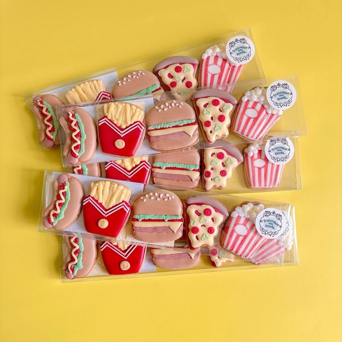 MINI AMERICAN DINER アイシングクッキー 5枚入り 4