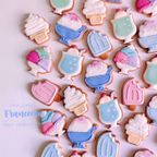 MINI SUMMER SWEETS アイシングクッキー 5枚入り お中元2026 1