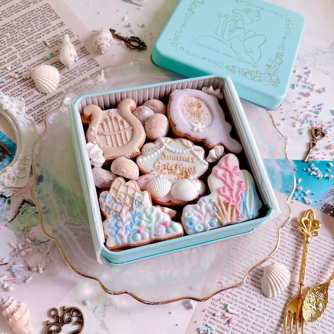 MERMAID TREASURES アイシングクッキー缶 2