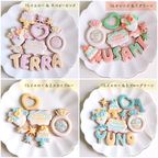 【推し活・誕生日】【全20色】カラーアイシングクッキーギフトセット セミオーダー 7枚～入り  9