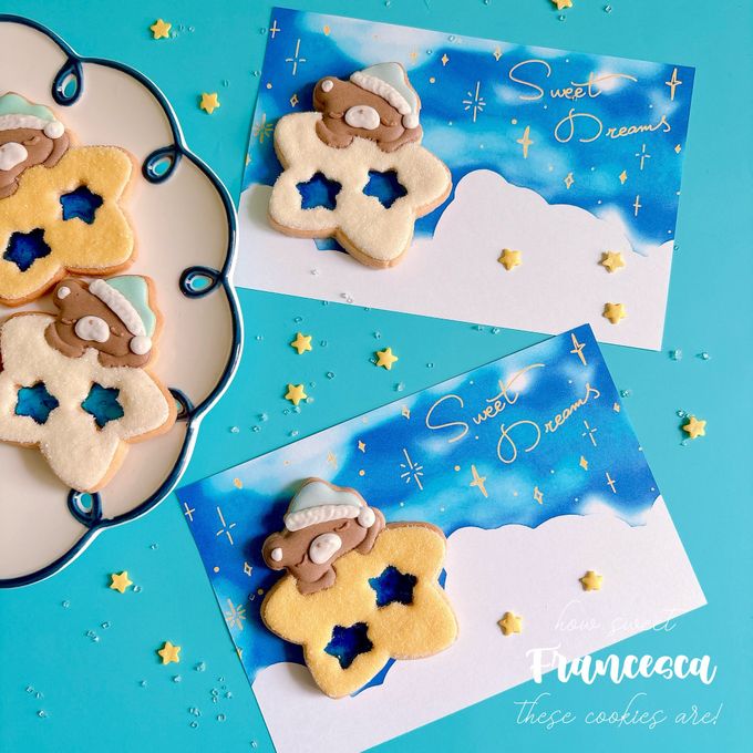 DREAMY STAR BEAR アイシングクッキー 1枚入り 1
