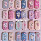 花束のミニギフトセット アイシングクッキー 2枚入り 1