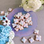 紫陽花のアイシングクッキー 9枚入り 2