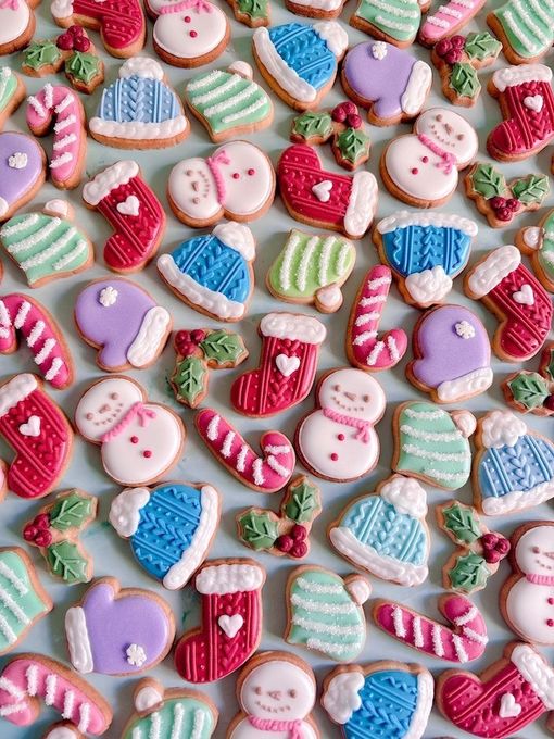 WINTER MINI COOKIES アイシングクッキー 7枚入り クリスマス2025 2