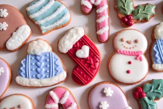 WINTER MINI COOKIES アイシングクッキー 7枚入り クリスマス2024（Francesca von Sweets） | Cake.jp