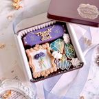 JEWELS ROSE ミニアイシングクッキー缶 父の日2025 1