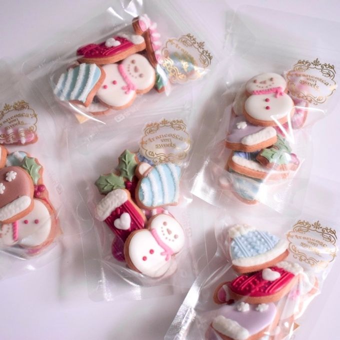 WINTER MINI COOKIES アイシングクッキー 7枚入り クリスマス2024 4