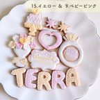 【推し活・誕生日】【全20色】カラーアイシングクッキーギフトセット セミオーダー 7枚～入り  8