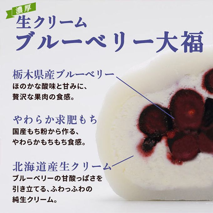 【栃木】【和楽】生クリーム大福詰合せ 8個入  10