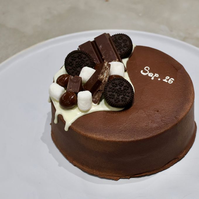 チョコレートづくしのギミックケーキ 2