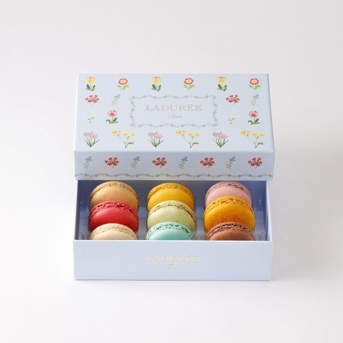 【ラデュレ】ドゥース・フルール マカロン9個入り ホワイトデー2026 4
