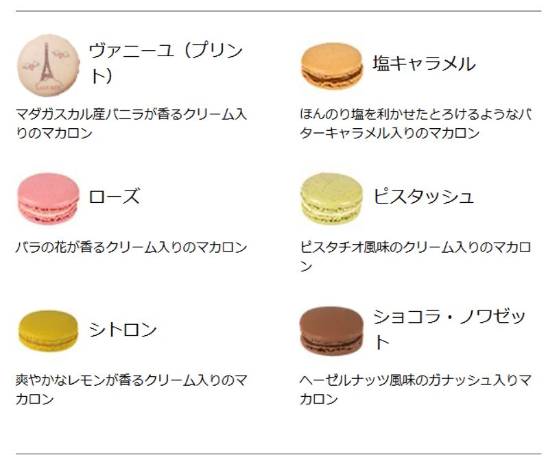 【ラデュレ】アムール・ド・パリ マカロン6個入り バレンタイン2026 5