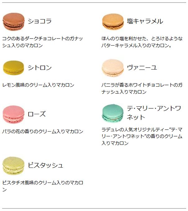 【ラデュレ】アンタンポレル・パルム マカロン9個入り 3