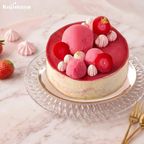 《アイスクリームケーキ》ベリーストロベリーチーズパイ 5号 15cm お中元 2026 アイス2026 1