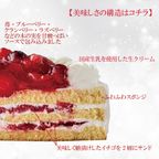 クリスマスケーキ 苺と木の実のショートケーキ 4号 12cm クリスマス2024 4