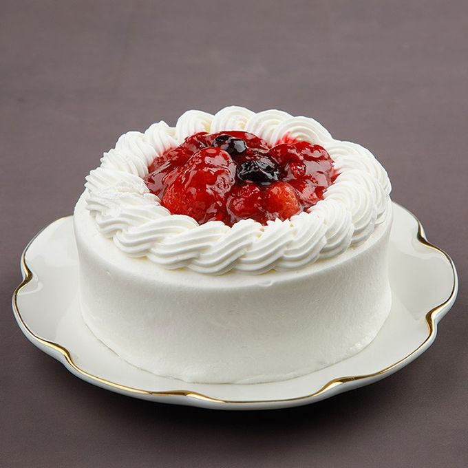 苺と木の実のショートケーキ 4号 12cm 名入れ メッセージ 選択可 チョコプレート 1