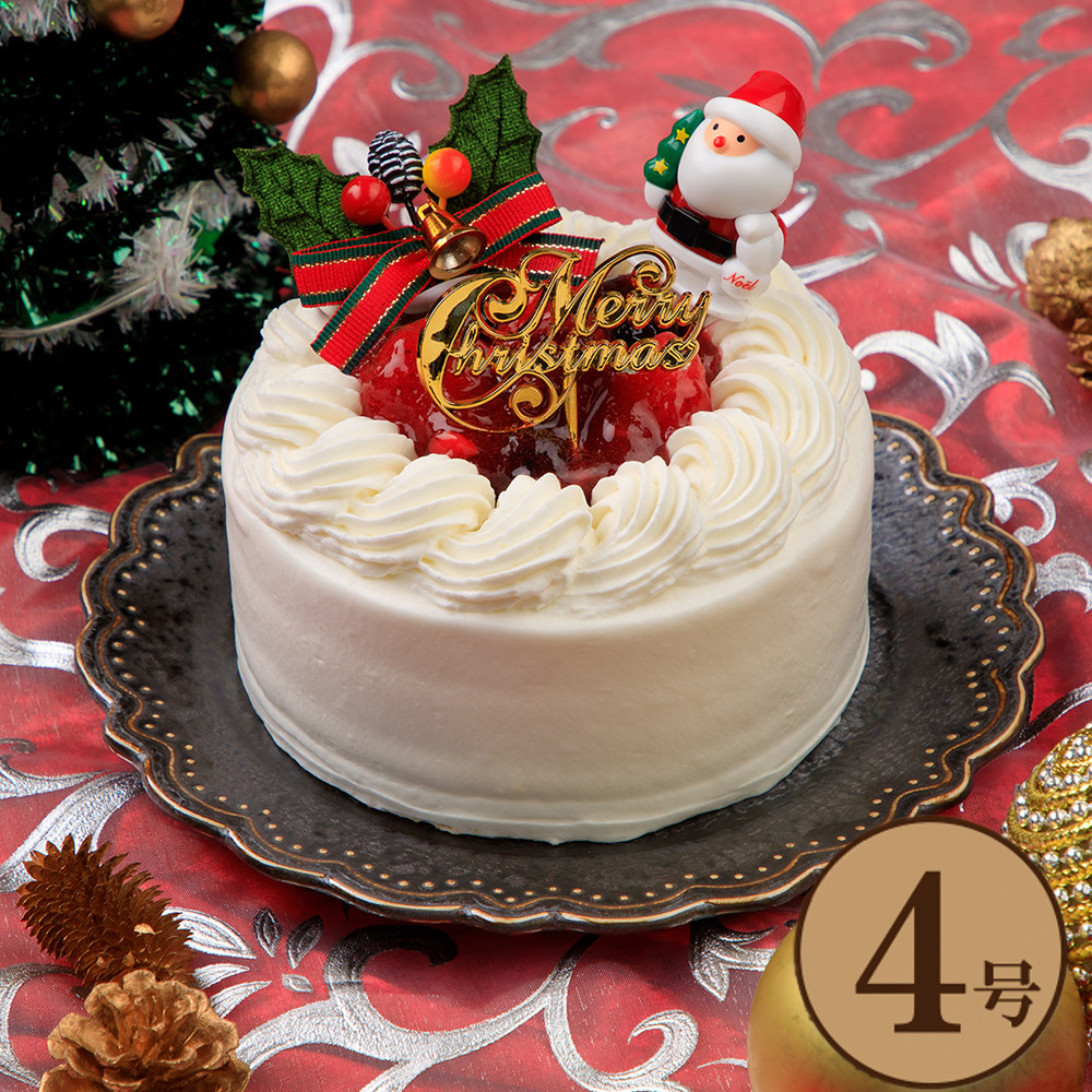 クリスマスケーキ 苺と木の実のショートケーキ 4号 12cm クリスマス 
