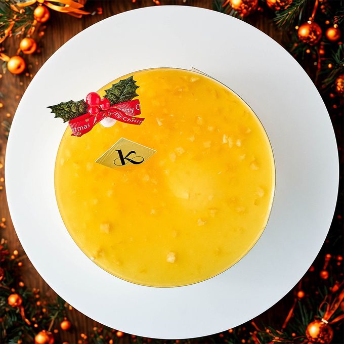 クリスマスアイスケーキ 湘南ゴールドとチーズアイスケーキ 15cmクリスマス2025 4