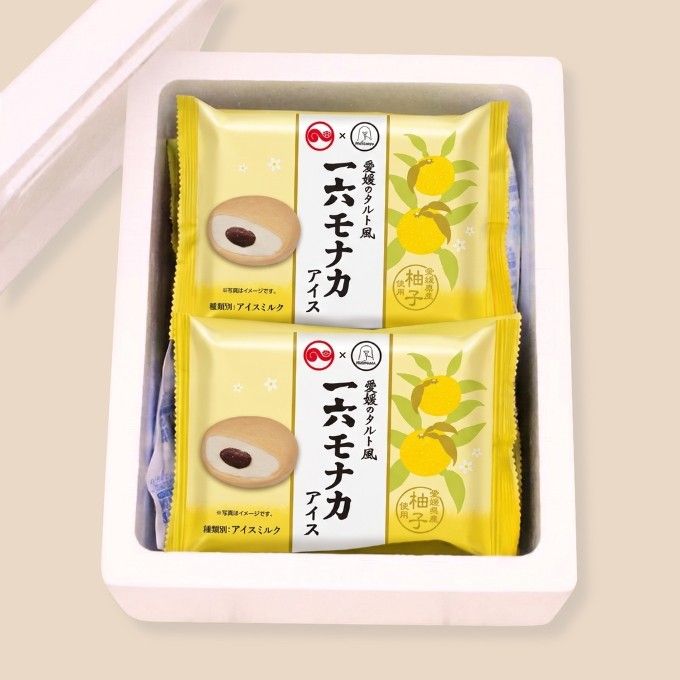 アイスクリーム  愛媛 の タルト風  一六モナカ アイス 6個セット一六本舗 コラボ もなかアイス 新宿Kojimaya お中元 2026 アイス2026 4